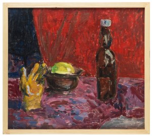 Hanna Żuławska (1908 Warszawa - 1988 tamże), Martwa natura, lata 80. XX w.