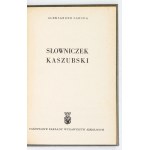 LABUDA Aleksander - Słowniczek kaszubski. Warszawa 1960. Państw. Zakł. Wyd. Szk. 16d, s. 114, [2]. opr. oryg....