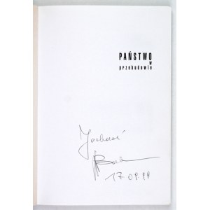 BALCEROWICZ L. - Państwo w przebudowie - dedykacja autora