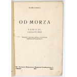 PANCZ P. – Od morza. Powieść. Charków 1932.