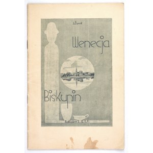 ŻUREK Jan - Biskupin and Venice. 1935