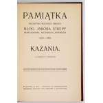 PAMIĄTKA pięćsetnej rocznicy śmierci błog. Jakóba Strepy 1409-1909