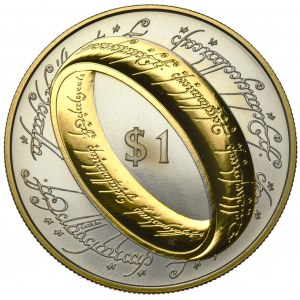 Nowa Zelandia, 1 Dolar, 2003r., Władca Pierścieni