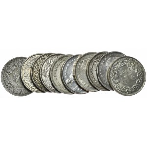 Szwajcaria, 10x2 Franki, 1944-1965r.