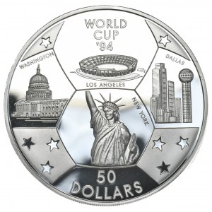 Niue, 50 Dolarów, 1994r., 5oz., Rzadkość