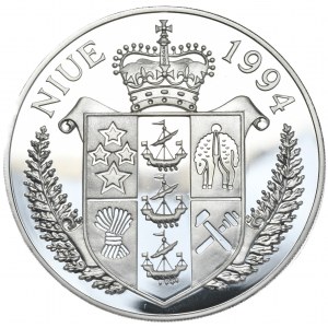 Niue, 50 Dolarów, 1994r., 5oz., Rzadkość