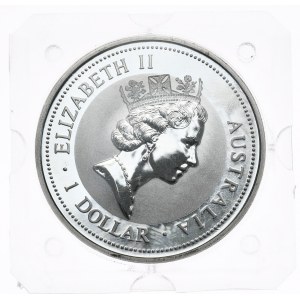 Australia, Kookaburra, 1996, 1 oz., prism