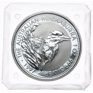 Australie, Kookaburra, 1997, 1 oz, prisme