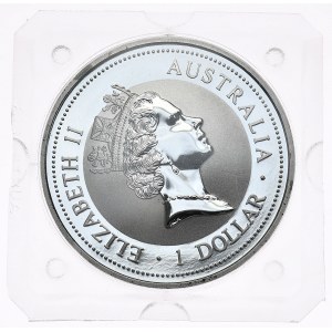 Australie, Kookaburra, 1997, 1 oz, prisme