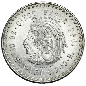 Meksyk, 5 Pesos, 1948r.