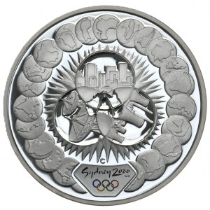 Australia, $5, 2000, Olympics, Urbanization