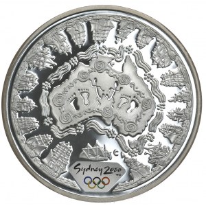 Australia, $5, 2000, Olympics, Continent