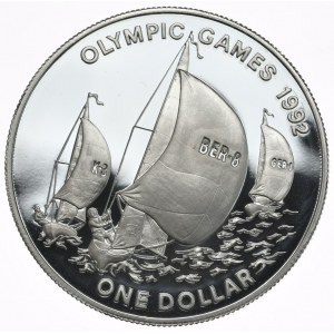 Bermuda, $1, 1993.