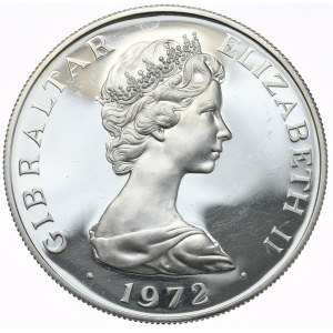 Gibraltar, 25 Pence, 1972.