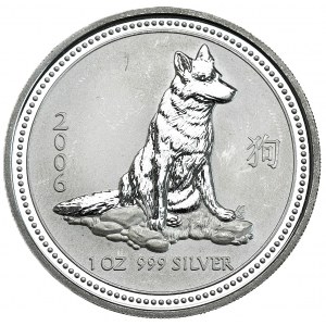 Australia, Year of the Dog, 2006, Lunar I, 1oz.
