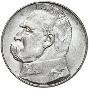 Poland, 10 gold 1939, Pilsudski