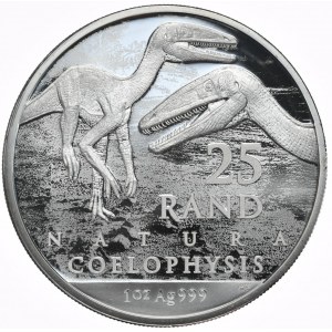 Südafrika, 25 Rand, 2020. Archosauria