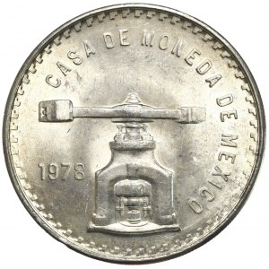 Meksyk, Waga, 1978r. 1 oz., RZADKOŚĆ