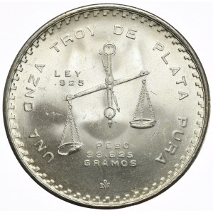 Meksyk, Waga, 1978r. 1 oz., RZADKOŚĆ