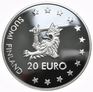 Finsko, 20 eur, 1996.