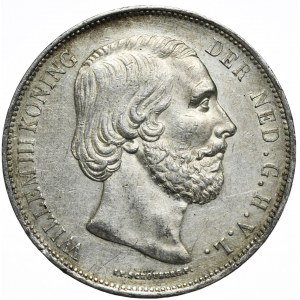 Netherlands, 2½ Guilders, 1870.