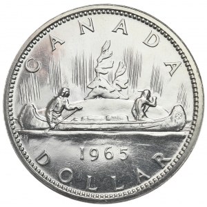 Canada, $1, 1965.