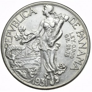 Panama, 1 Balboa, 1931.