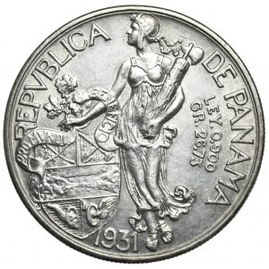 Panama, 1 Balboa, 1931.