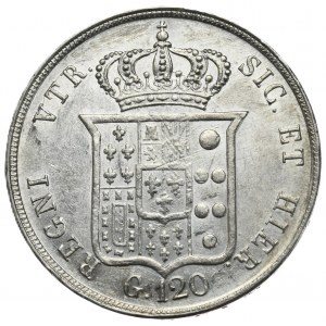 Sicílie, 120 Grani, 1854.