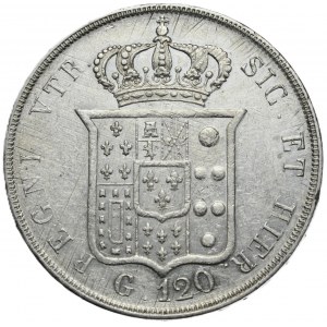 Sycylia, 120 Grani, 1851r., RZADKOŚĆ