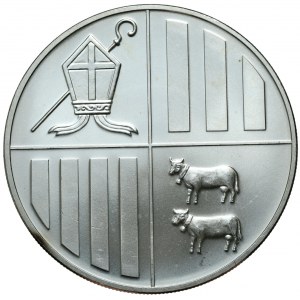 Andorra, 2008, 1 Dinner, 1 oz Ag 999