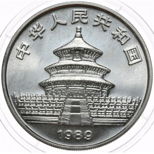 China, Panda, 1989, 1 oz.