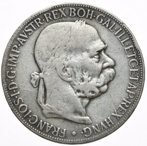 Rakousko, 5 korun, 1900.