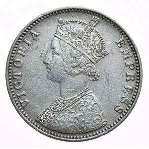 Indie, 1 Rupia, 1901r.