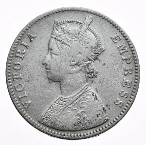India, 1 Rupee, 1885.