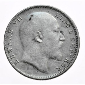 Indie, 1 Rupia, 1907r.