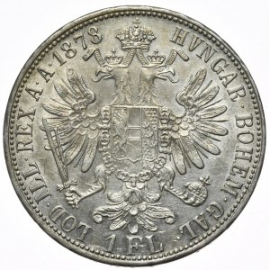 Austria, 1 Floren, 1878r.