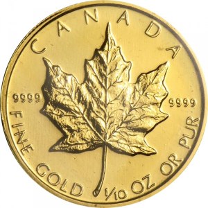 Kanada, 5 Dolarów, 1982r., 1/10oz. Au.