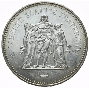 Francja, 50 franków, 1974r., Herkules