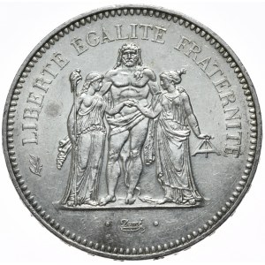 Francja, 50 franków, 1979r., Herkules, rzadszy rocznik