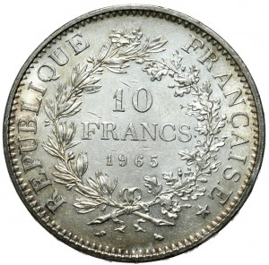 Francie, 10 franků, 1965, Hercules