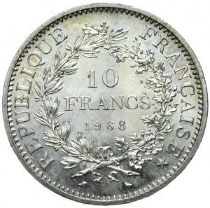 Francie, 10 franků, 1968, Hercules