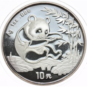 China, Panda, 1994, 1oz., Ag 999