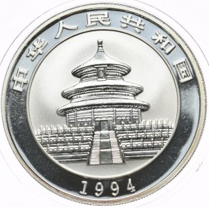 China, Panda, 1994, 1oz., Ag 999