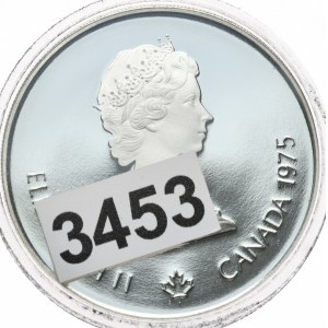 Kanada, 5 Dolarów, 1975r., Montreal, stempel lustrzany