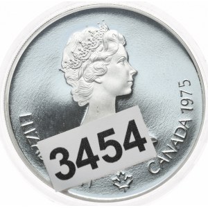 Kanada, 5 Dolarów, 1975r., Montreal, stempel lustrzany