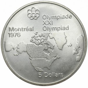 Kanada, 5 Dolarów, 1973r., Montreal