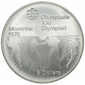 Kanada, 5 Dolarów, 1976r., Montreal