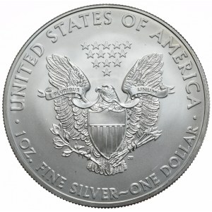 USA, 1 Dolar, 2008r., 1 oz, srebro 999