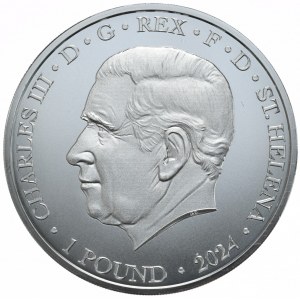 Wyspa Świętej Heleny, 1 Funt, 2024r., Cybele